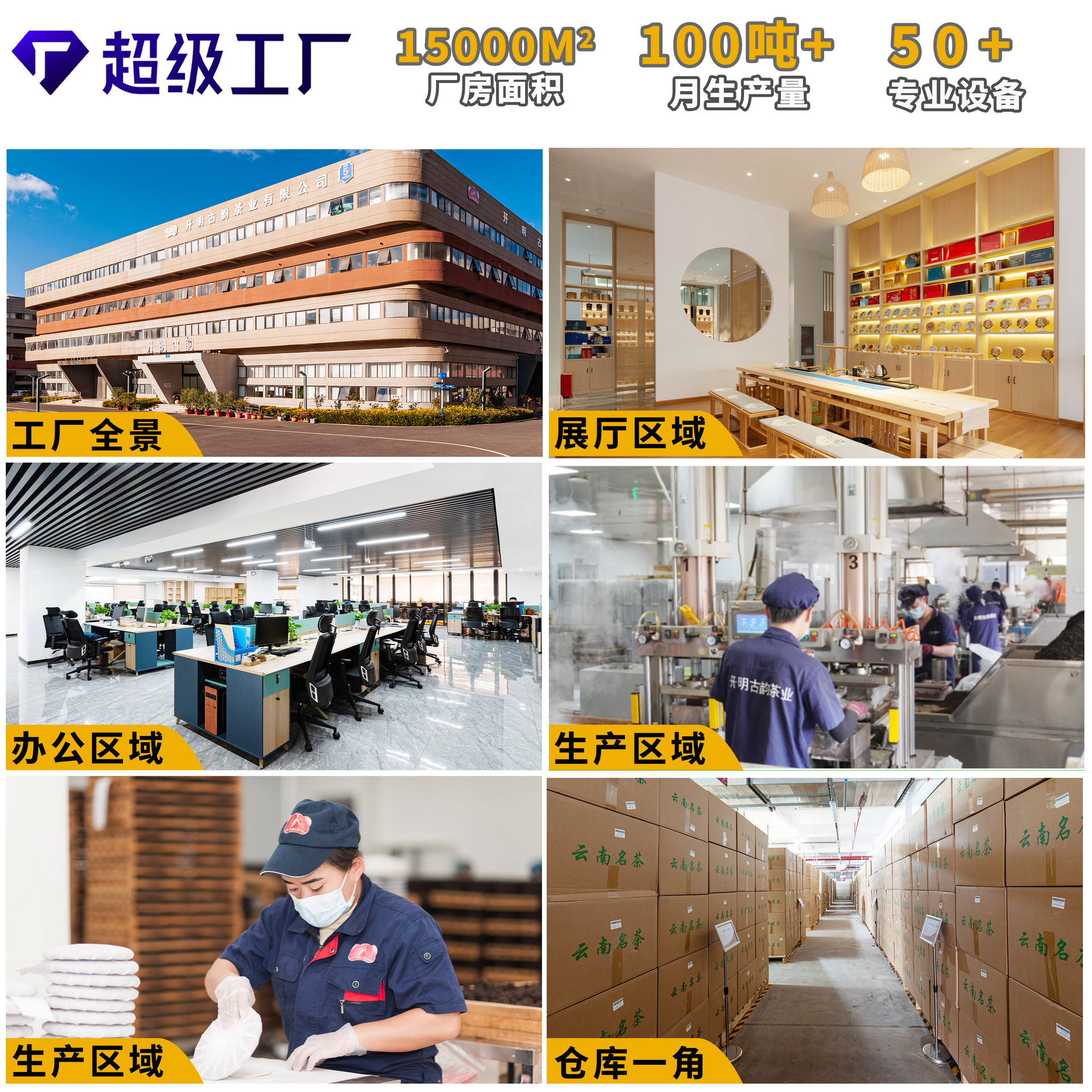 운남 보이차 홍차 백차 미니 차병 500g 개별포장 업소용