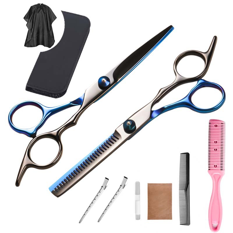 미드 레인지 블루와 블랙 하이 스크류 10 개 세트