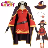 漫多 Благословения для чудесного мира косплей гений маг Megumin косплей аниме костюм