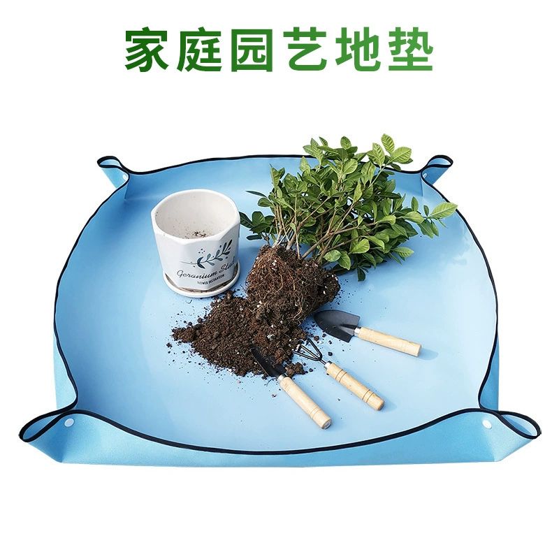 Оптовая Овощеводство Коврик ПВХ Ткань Оксфорд Зеленый Посадка Операция Коврик Больше Мясо Изменение Горшок Поворот Горшок Изменение Почвы Коврик