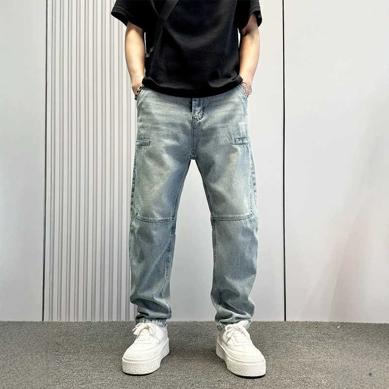 2026 New Model 3D-Cut Washed High-End Men's Jeans, Summer Style Loose Straight-Leg Pants, Trendy Men's Trousers 2026 New Model 3D-Cut Washed High-End Men's Jeans, Summer Style Loose Straight-Leg Pants, Trendy Men's Trousers