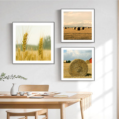 Modern minimalist fresh scenery decorative painting living room background wall restaurant mural bedroom hotel entrance hanging art