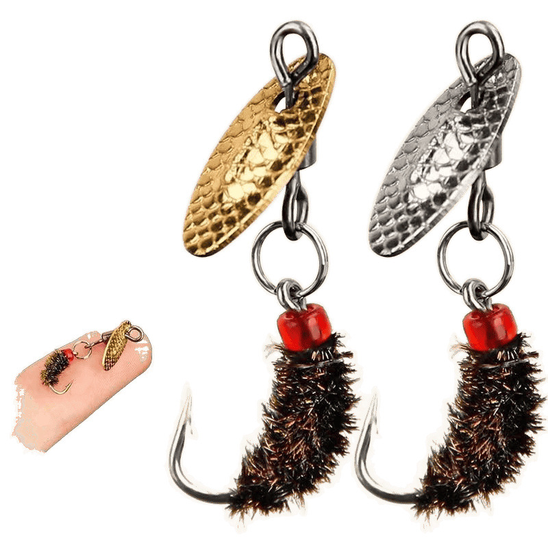 Micro-materiales luya cebo ligado a la modificación de la rotación voladora no daña la línea de semilla de melón conjunto de sequillas de la fábrica de tiras blancas.