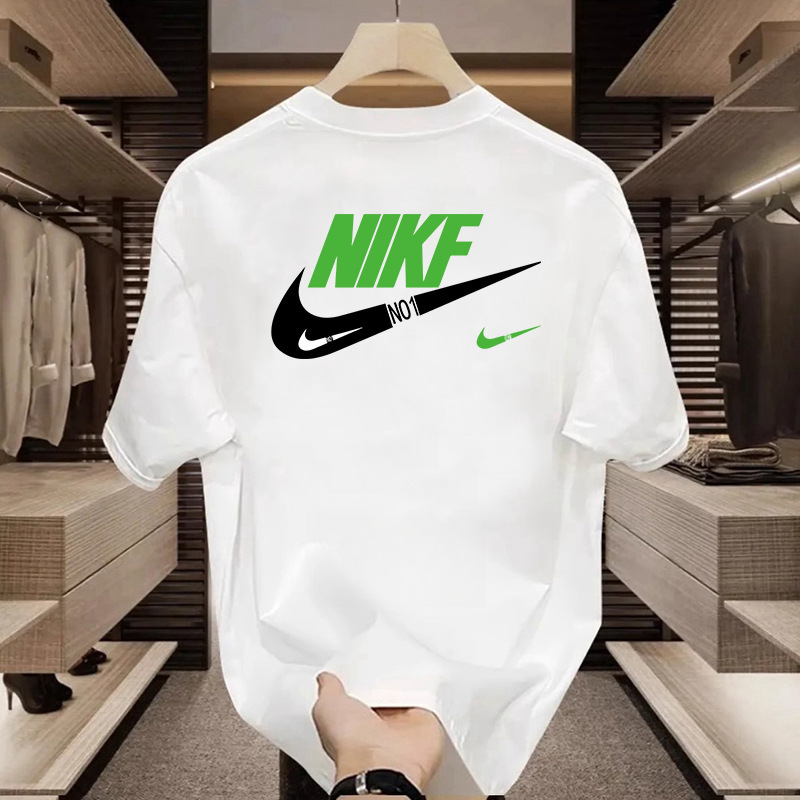 Selección de marcas 1. Área especial de descuento 1. Subvención de 10 mil millones de yuanes 1. Camiseta de manga corta para hombres y mujeres con camiseta de cuello redondo suelta y pesada