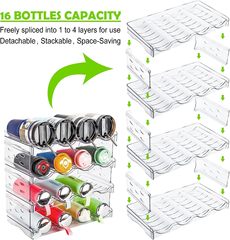 New water bottle storage rack cross-border Amazon beverage bottle storage rack display rack detachable red wine thermos cup holder