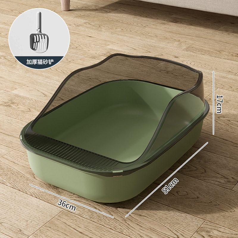 メーカー超大号全半閉鎖式猫糞盆防帯砂特小サイズ猫トイレ猫用品大全|undefined