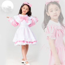 新款大童 三色洛麗塔洋裝 幼兒園愛麗絲cosplay舞台演出服女仆裝