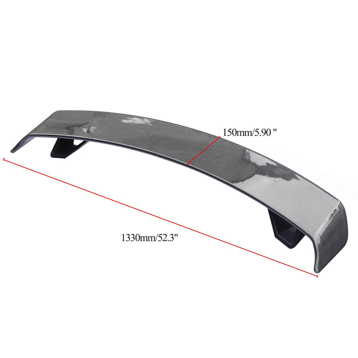 Universal Car Modification Large Rear Wing, Universal Gt Spoiler for Sedan, Car Modification Rear Spoiler