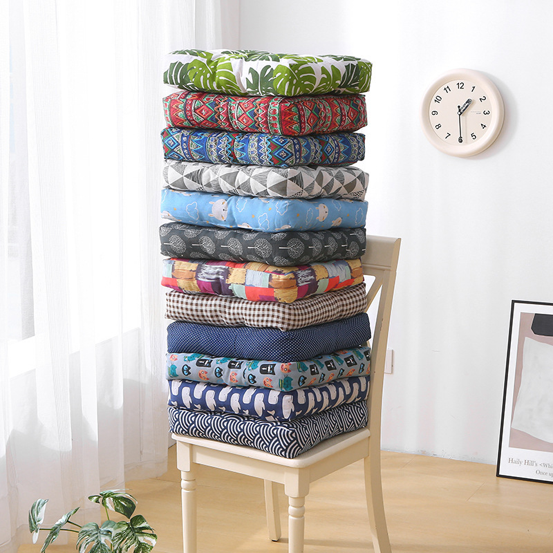 Thickened cushion chair cushion seat cushion student stool bench office cushion floor butt cushion four seasons Universal