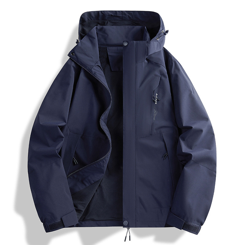남성 - 진한 파란색 [아웃도어 싱글 재킷]