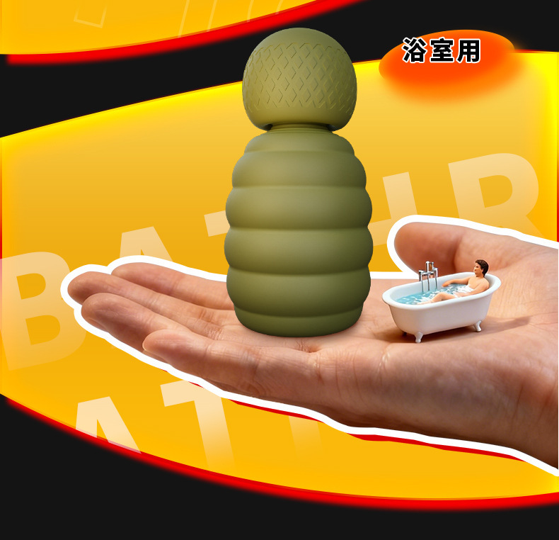 Automatic Sucking Telescopic Heating Masturbator Cup with Button Control, Silicone Grenade Trainer — detail image 21
