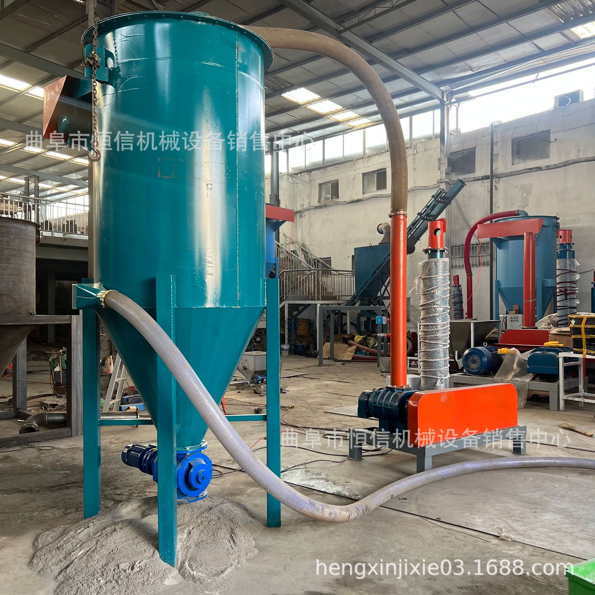 水泥粉出入库气力吸灰机zcjb 125型车间粉尘气力吸灰机吸料机直供