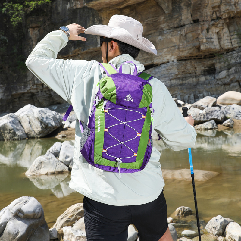 Azera アウトドアバッグ ランニング サイクリング クロスカントリー 登山 バックパック 軽量 撥水 大容量 マラソン バックパック|undefined