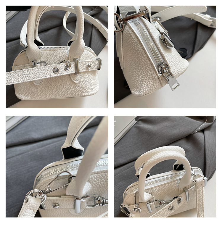 A simple and individual hand-held shell bag, a new Spring/Summer 2025 niche fashion casual shoulder bag, a trendy and stylish crossbody bag undefined