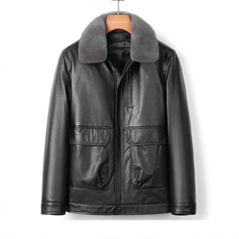男式大衣;男式夹克;男式真皮皮衣