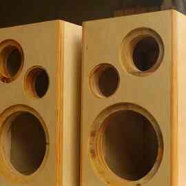 5寸6.5寸8寸实木音箱空箱体发烧友HiFi箱体diy定、制高