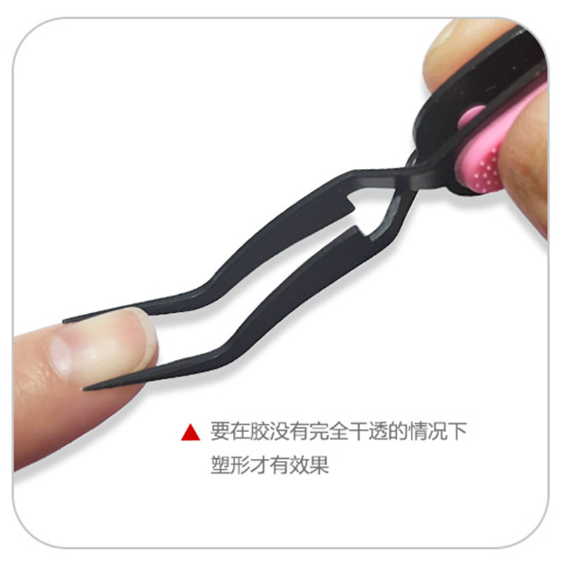 Universal tweezers stainless steel for manicure