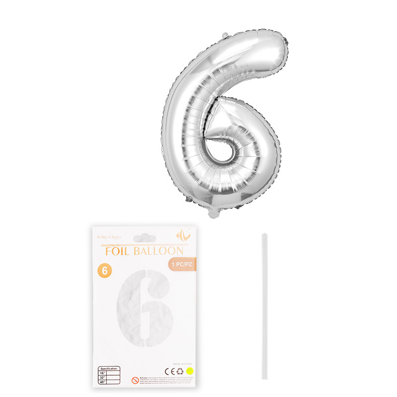 Película de aluminio de 16 pulgadas globo digital tapa dura papel de embalaje independiente tarjeta bola de papel de aluminio decoración de fiesta de cumpleaños al por mayor