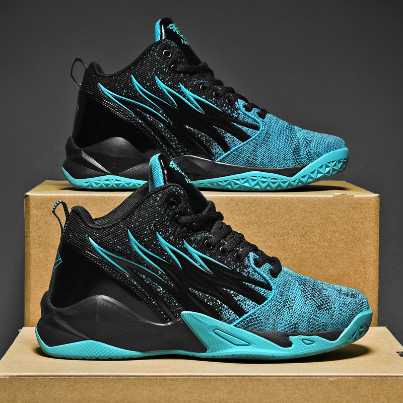 Scarpe da ginnastica da basket a rete Scarpe da corsa casual all-match traspiranti per studenti di grandi dimensioni 48 a rete Scarpe da corsa da uomo_voghion.com