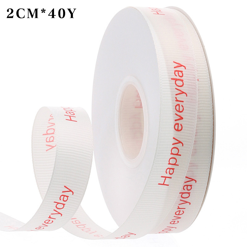 2cm Manchester HAPPY letra roja/40Y; consulta de vendedor de negocios conjuntos al por mayor