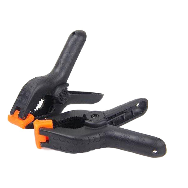 Factory direct supply 4 inch strong plastic A- clip photography background clip woodworking clip quick fixing A- spring clip