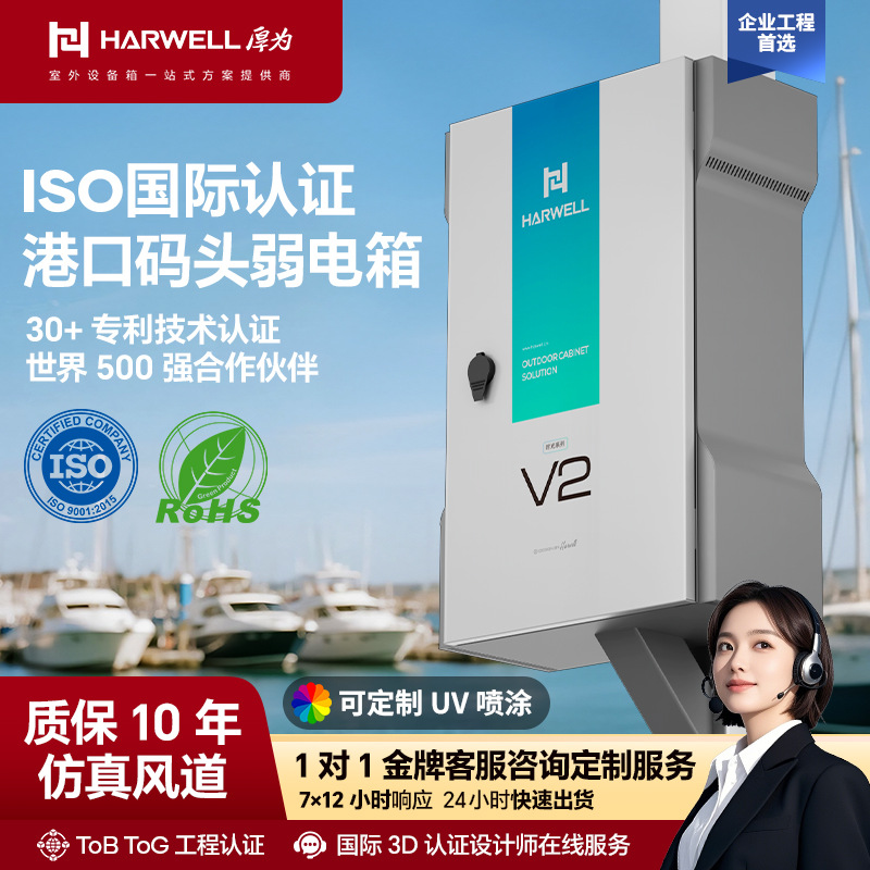 CCTV治安视频监控箱铁塔控制箱监测PLC不绣钢箱配电柜