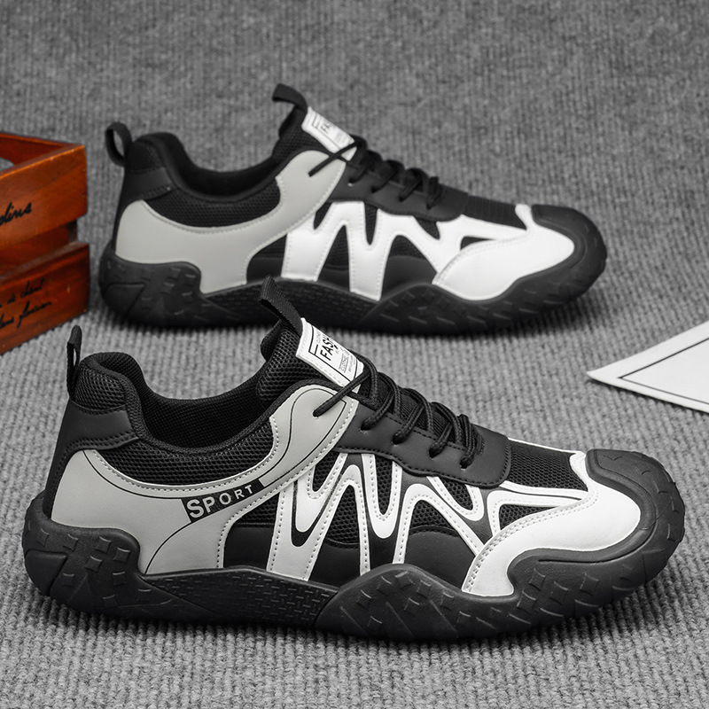 Zapatos de hombre 2026 verano nuevos zapatos deportivos ligeros malla transpirable al aire libre anti-deslizante desgaste zapatos casuales