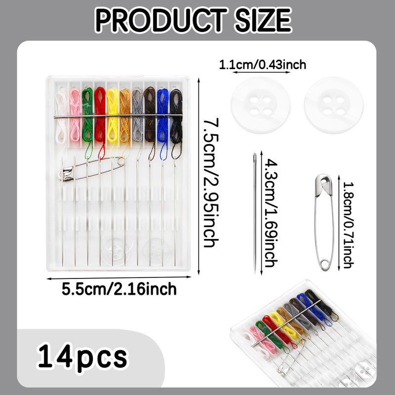 In-Stock Wholesale 10-Needle 10-Thread Mini Portable Sewing Kit Hotel Sewing Kit Sewing Needle Thread Button Tool Set In-Stock Wholesale 10-Needle 10-Thread Mini Portable Sewing Kit Hotel Sewing Kit Sewing Needle Thread Button Tool Set