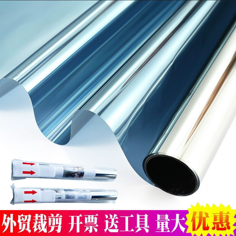 Оптовая Продажа с фабрики стеклянная теплоизоляционная пленка солнцезащитный крем для комнаты солнцезащитные наклейки односторонняя перспектива светонепроницаемая самоклеящаяся Солнцезащитная пленка