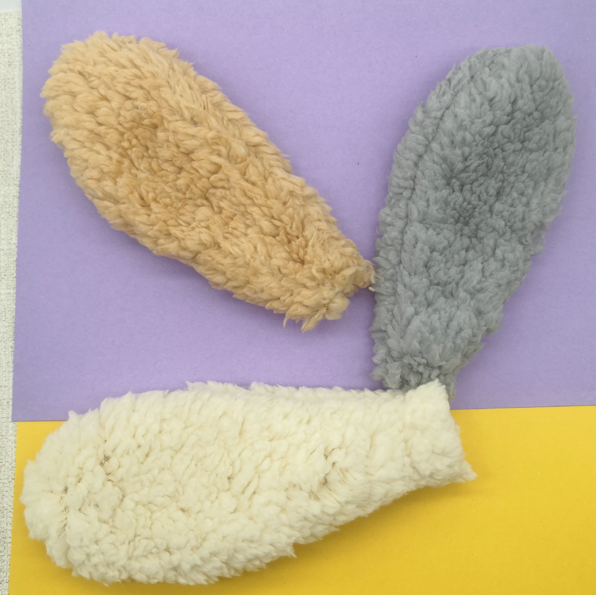 睡衣卡通棉花绒兔子耳朵服饰包包保暖帽子围巾配饰件装饰贴