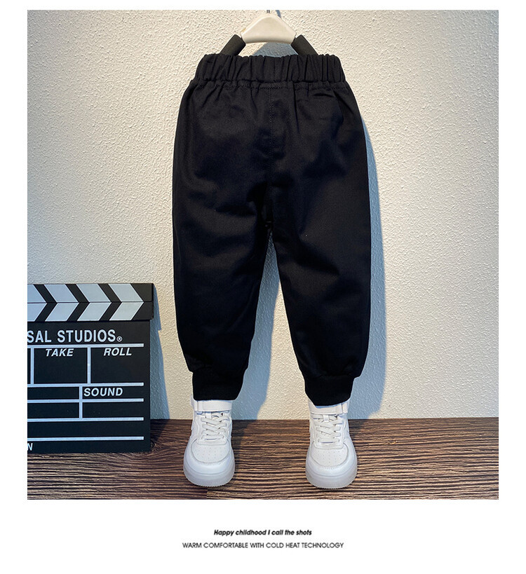 Arbeitskleidung 2024 Frühling und Herbst Neue Kindermode Cooles dreiteiliges Set für Jungen Hübsche Kleidung_voghion.com
