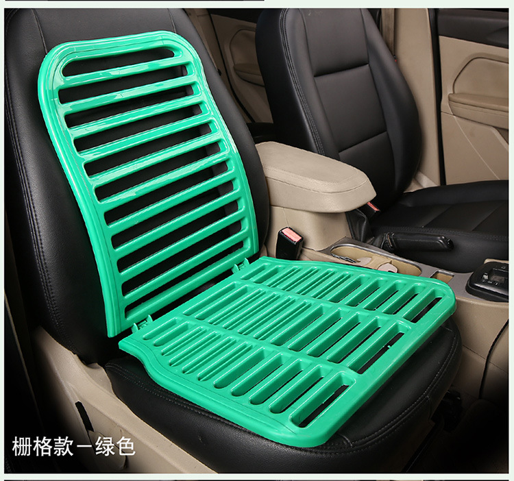 Engineering vehicle seat cushion forklift forklift excavator double-layer ventilated breathable small universal seat cushion summer plastic square cushion
