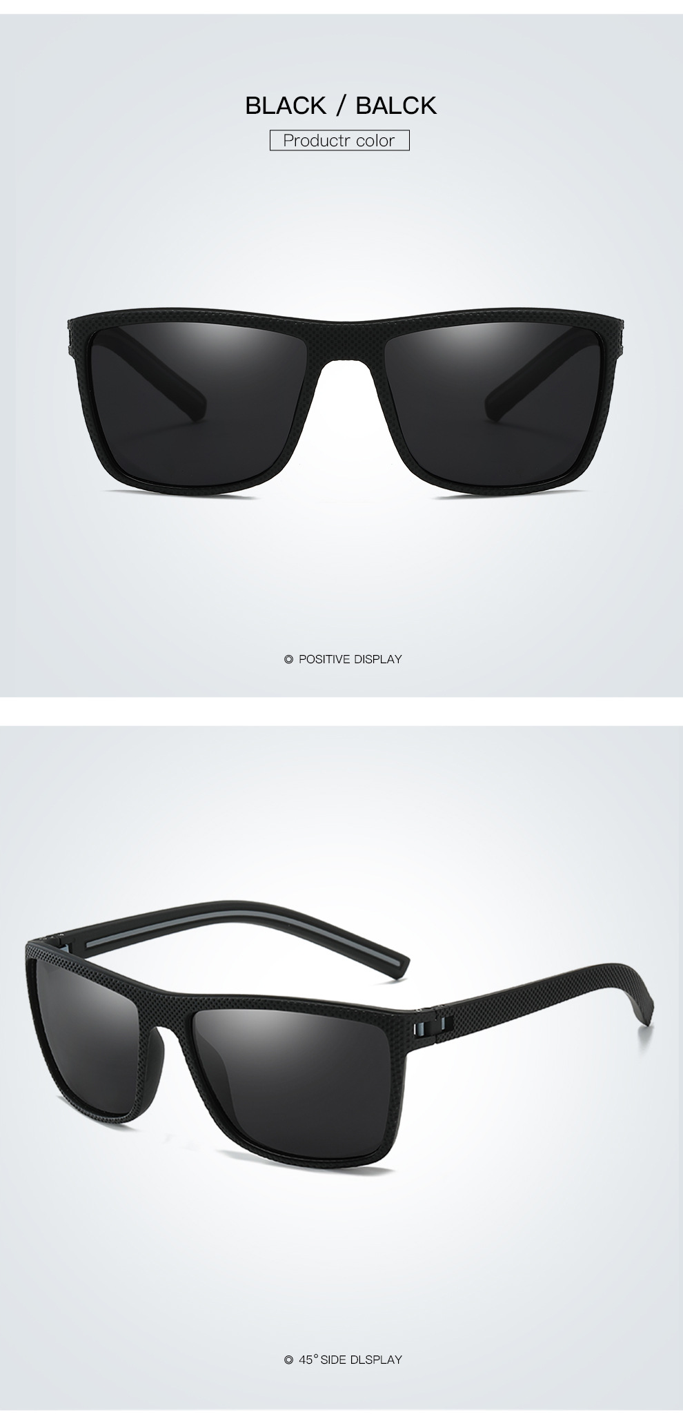Sports polarized sunglasses