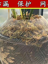 鲜花防护网花盆防止植物掉落网套适用于盆景兰盆酒瓶大棚家用网罩