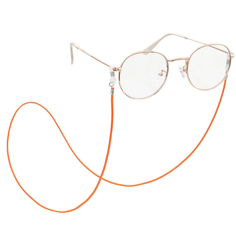 Amazon cross-border color leather rope glasses lanyard anti-lost glasses rope non-slip glasses chain glasses accessories manufacturers