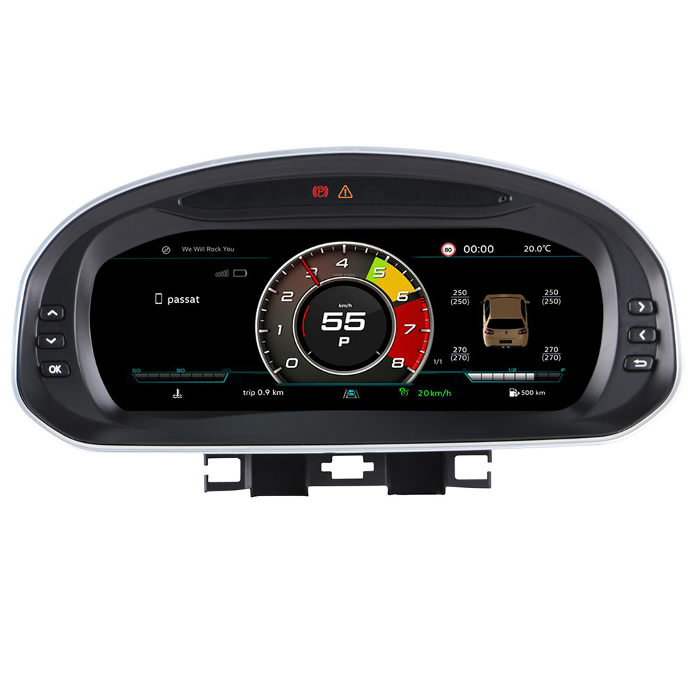 Suitable for Volkswagen Jetta 2013-2019 models 10.25inch Full LCD instrument panel modified with digital display screen