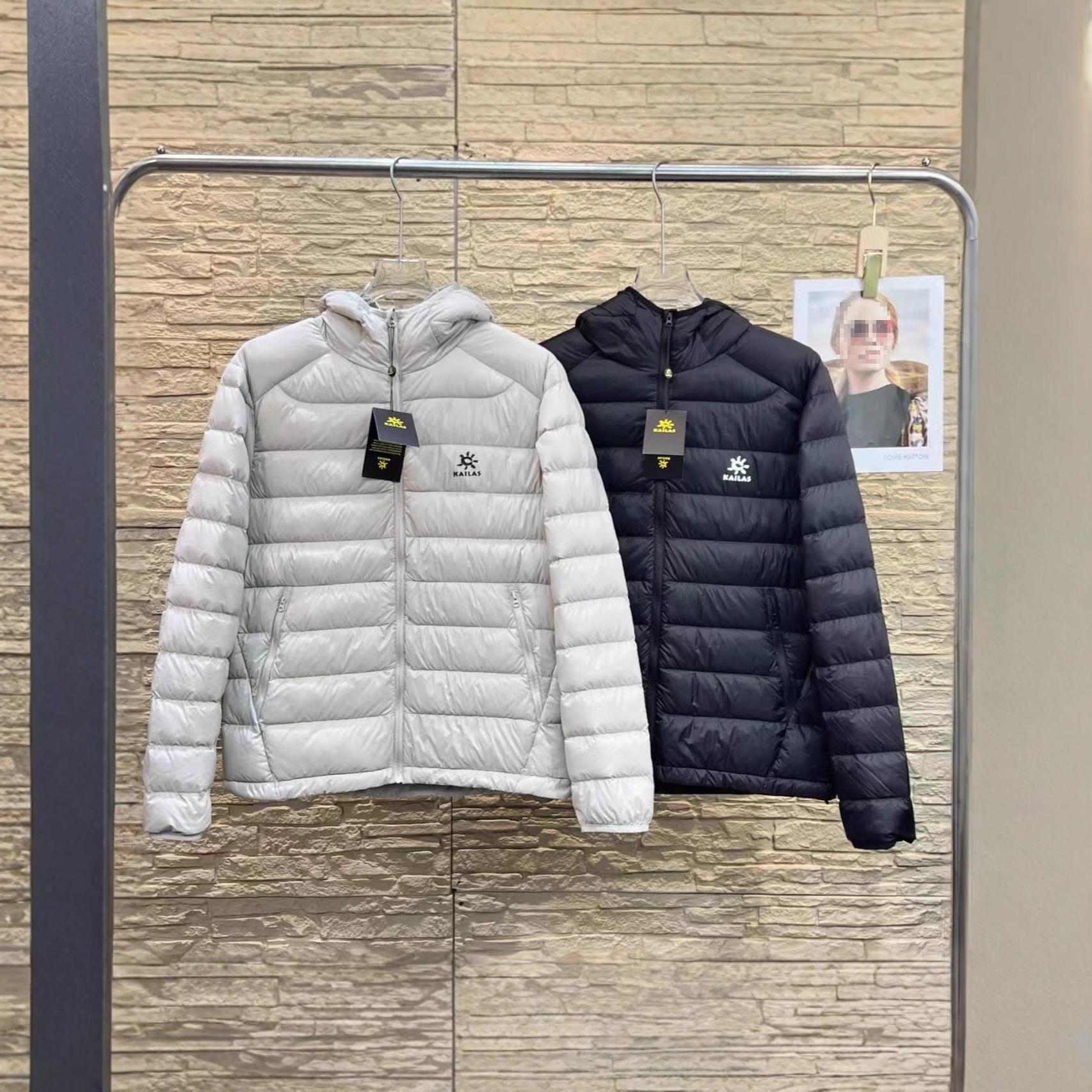 KAILAS凯乐石25ss秋冬新款潮牌男士连帽户外休闲轻薄羽绒服可代发