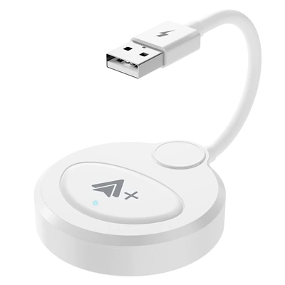 Video Box — Simsiz CarPlay və Android Auto - android-auto-video-white-round