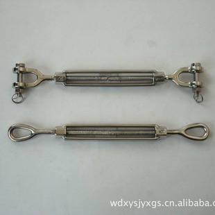 Hualan bolt stainless steel 304 American die forging open body Hualan OO type outdoor fence wire rope tensioner