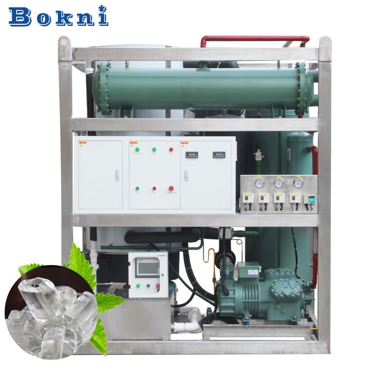 Shanghai Bokoni ice machine/Tube ice machine/ice brick machine commercial frozen fresh-keeping factory supply Shanghai Bokoni ice machine/Tube ice machine/ice brick machine commercial frozen fresh-keeping factory supply