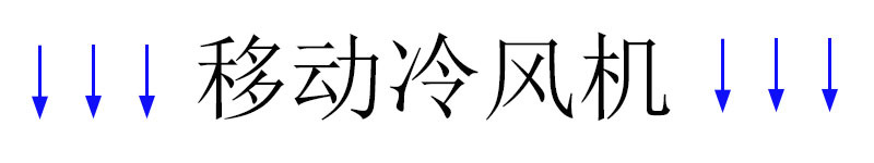 移动冷风机