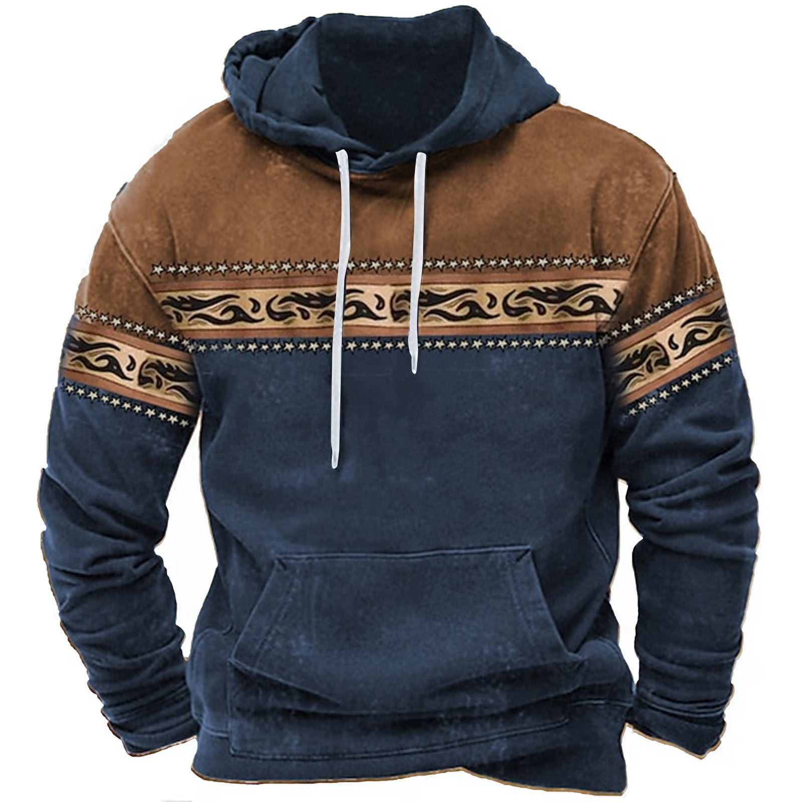 Men's Oversized 3d Printed Hip Hop Hoodie For Men Plus Size_voghion.com
