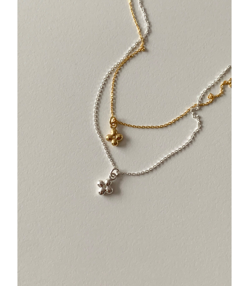 1 Piece Quantity Street Occasion 925 Sterling Silver Material 925 Sterling Silver Cable Chain Plating Solid Color Pendant Necklace