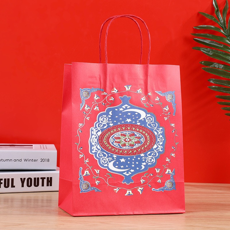 Bolsas de regalo de cumpleaños, bolsas de cartón cartón, bolsas de embalaje para llevar, bolsas de embalaje de regalo de fiesta para niños, bolsas de mano