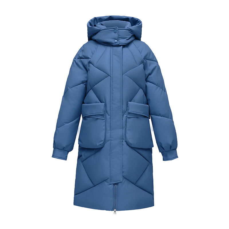 Ropa de algodón para mujeres mediana y larga 2023 invierno nuevo estilo simple de calidad cálida y gruesa chaqueta de algodón relajado delgado image 5