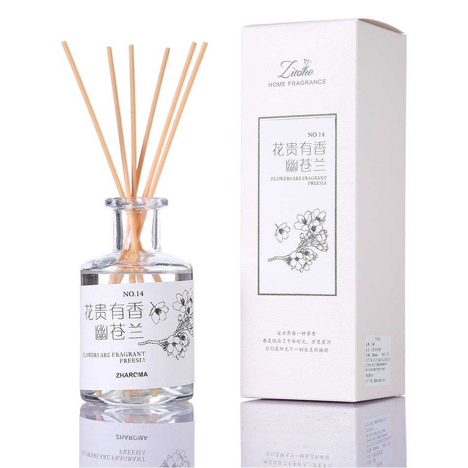 Nuevo creativo té blanco fuego-libre aromaterapia sala de estar baño aire fresco aromaterapia ratán decoración fábrica al por mayor