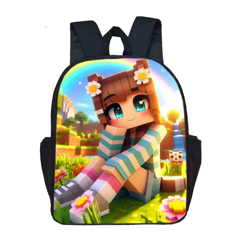 Новый школьный рюкзак Minecraft с принтом, ранняя школьная сумка, единый оснащенный набор, оптовая продажа