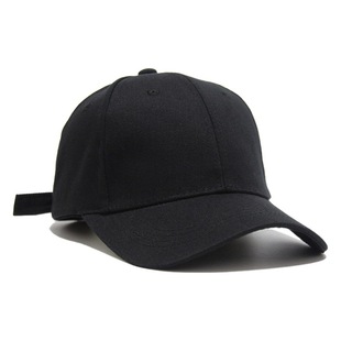 Cross-border custom baseball hat adult embroidery logo printing hard top solid color cap red baseball cap in stock