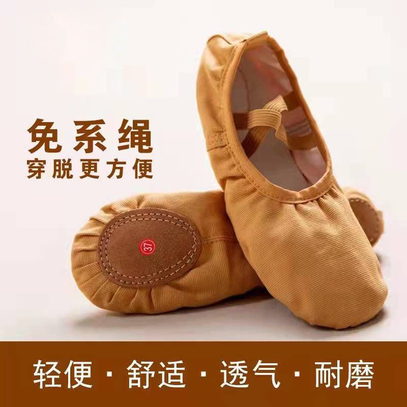 Adult Dance Shoes, Kidsren's Soft-Soled Cat Claw Shoes, Girls' Ballet Shoes, Dance Shoes for Kidsren Aged 6 to 12