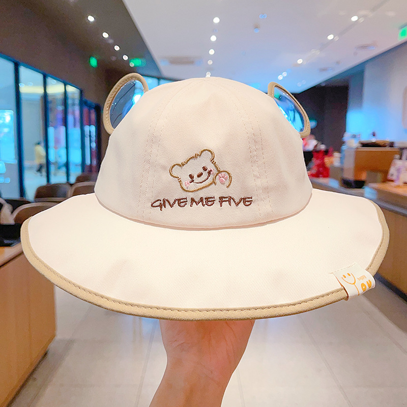 Sombreros para bebés primavera y otoño verano delgado sombrero de protección solar para bebés, sombrero de pescador para bebés, sombrero de sol